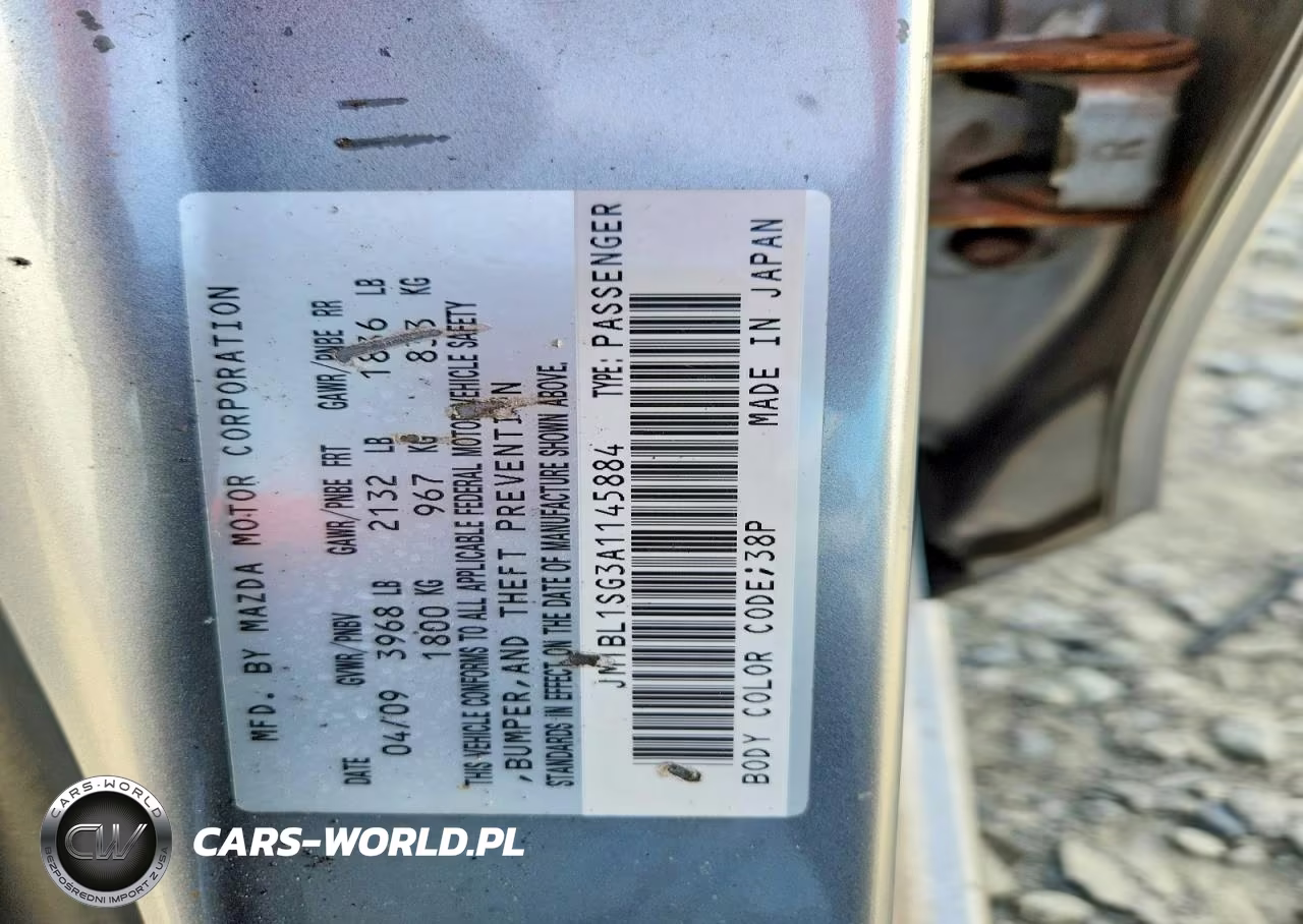 2010 Mazda 3 I VIN:JM1BL1SG3A1145884 - 12