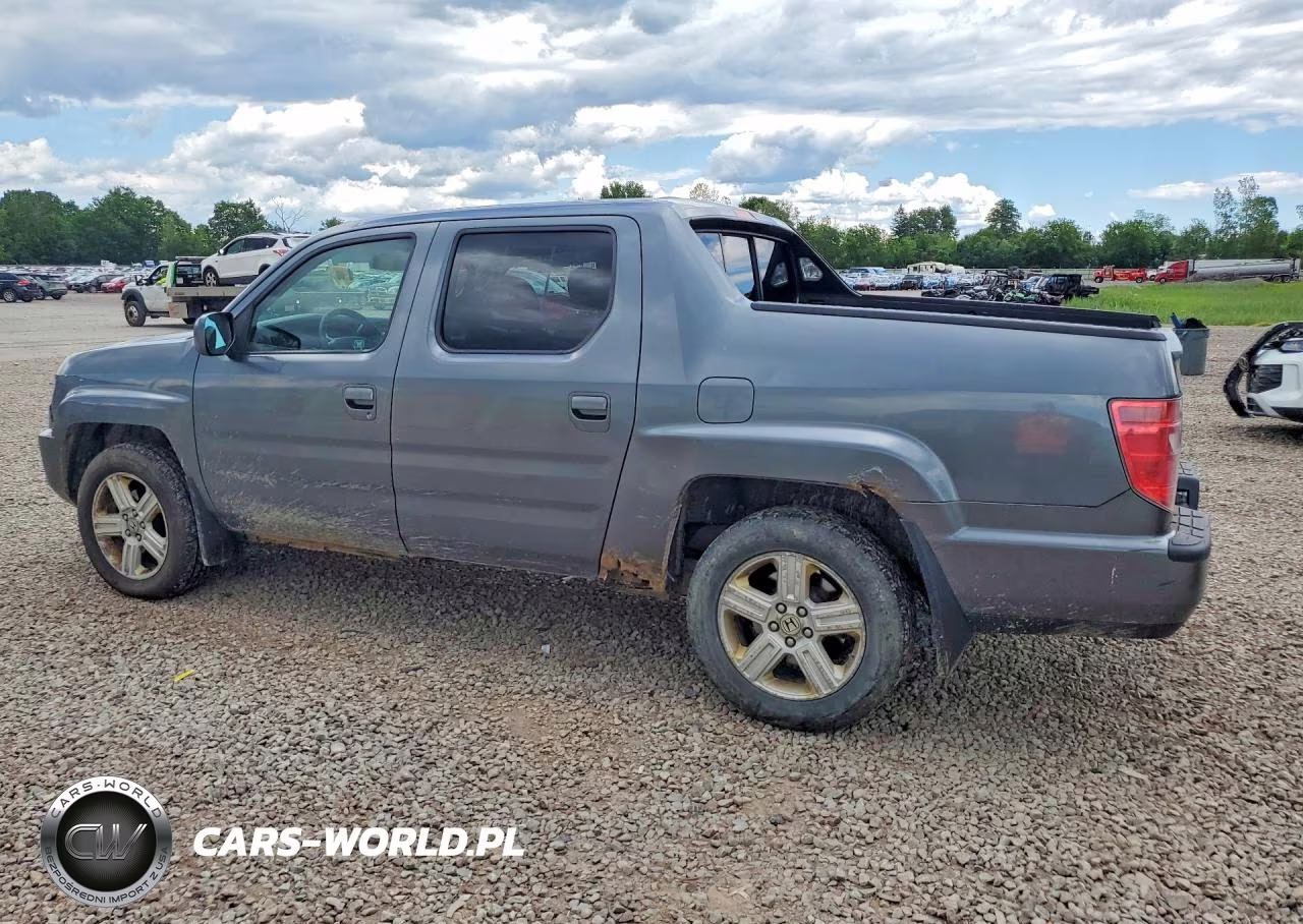 2010 Honda Ridgeline Rtl VIN:5FPYK1F51AB004820 - 2