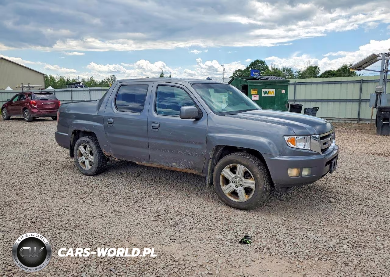 2010 Honda Ridgeline Rtl VIN:5FPYK1F51AB004820 - 4