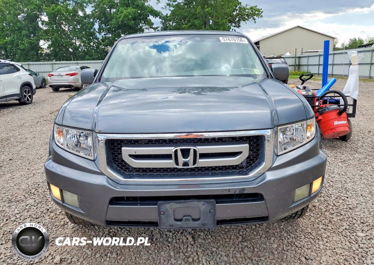2010 Honda Ridgeline Rtl VIN:5FPYK1F51AB004820 - 5