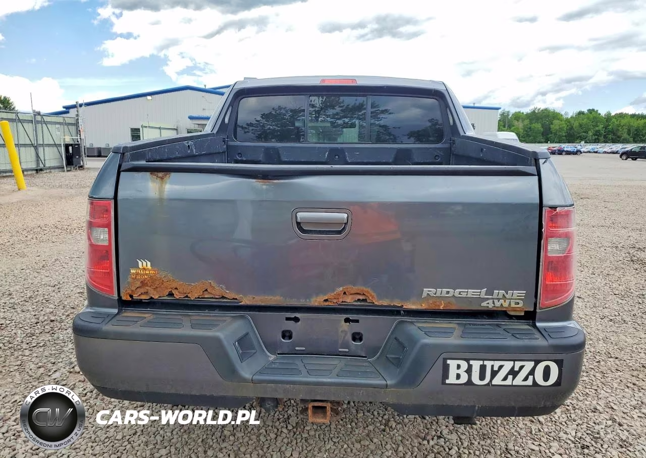 2010 Honda Ridgeline Rtl VIN:5FPYK1F51AB004820 - 6