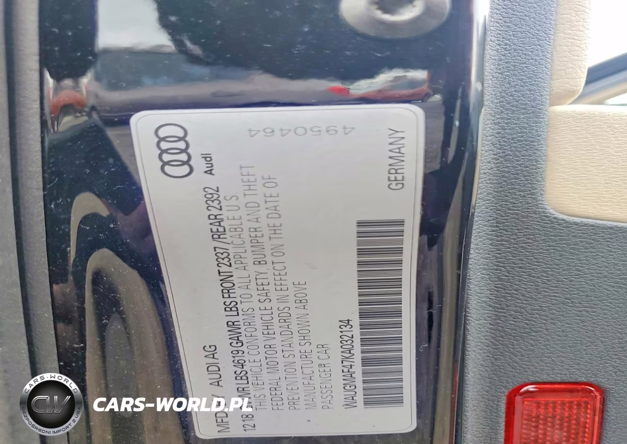 2019 Audi A4 Premium VIN:WAUGMAF47KA032134 - 12