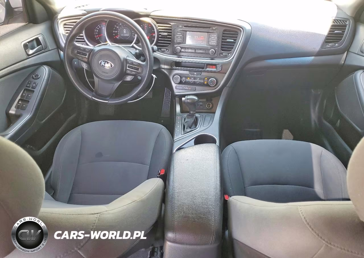 2015 Kia Optima Lx VIN:5XXGM4A74FG489631 - 8