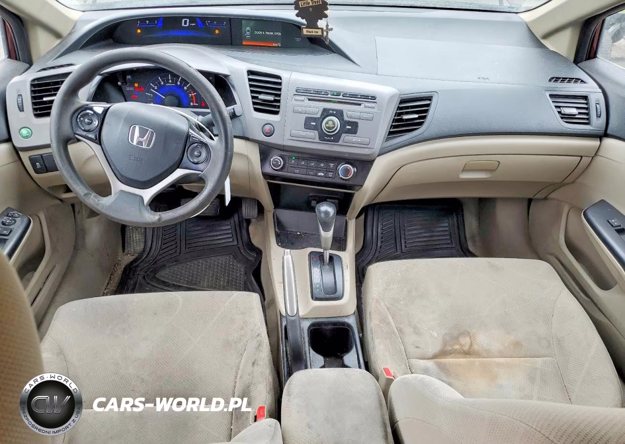 2012 Honda Civic Lx VIN:2HGFB2F57CH596213 - 8
