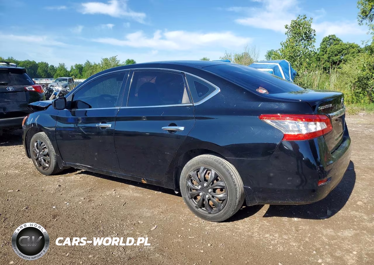 2014 Nissan Sentra Sv VIN:3N1AB7AP6EL674122 - 2