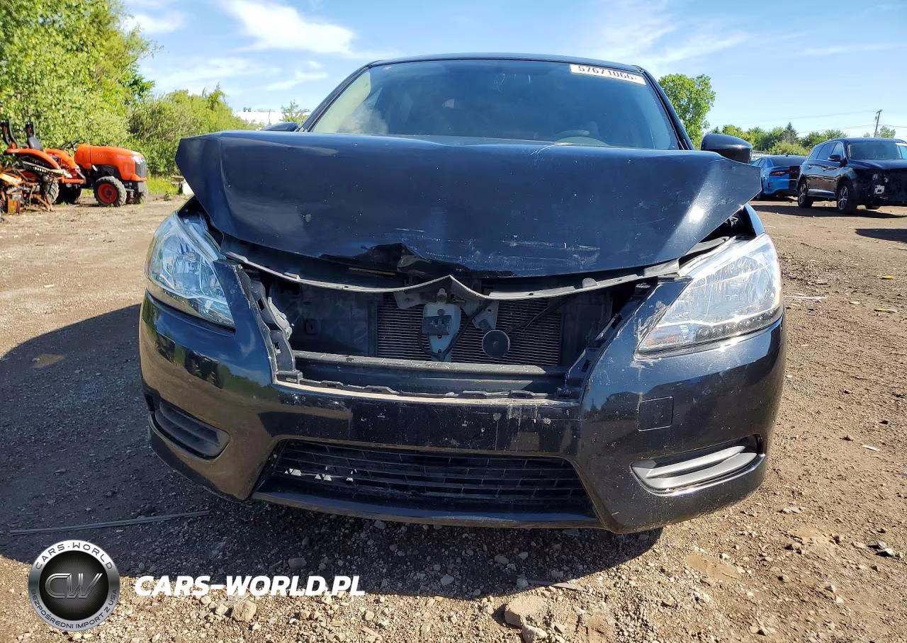 2014 Nissan Sentra Sv VIN:3N1AB7AP6EL674122 - 5