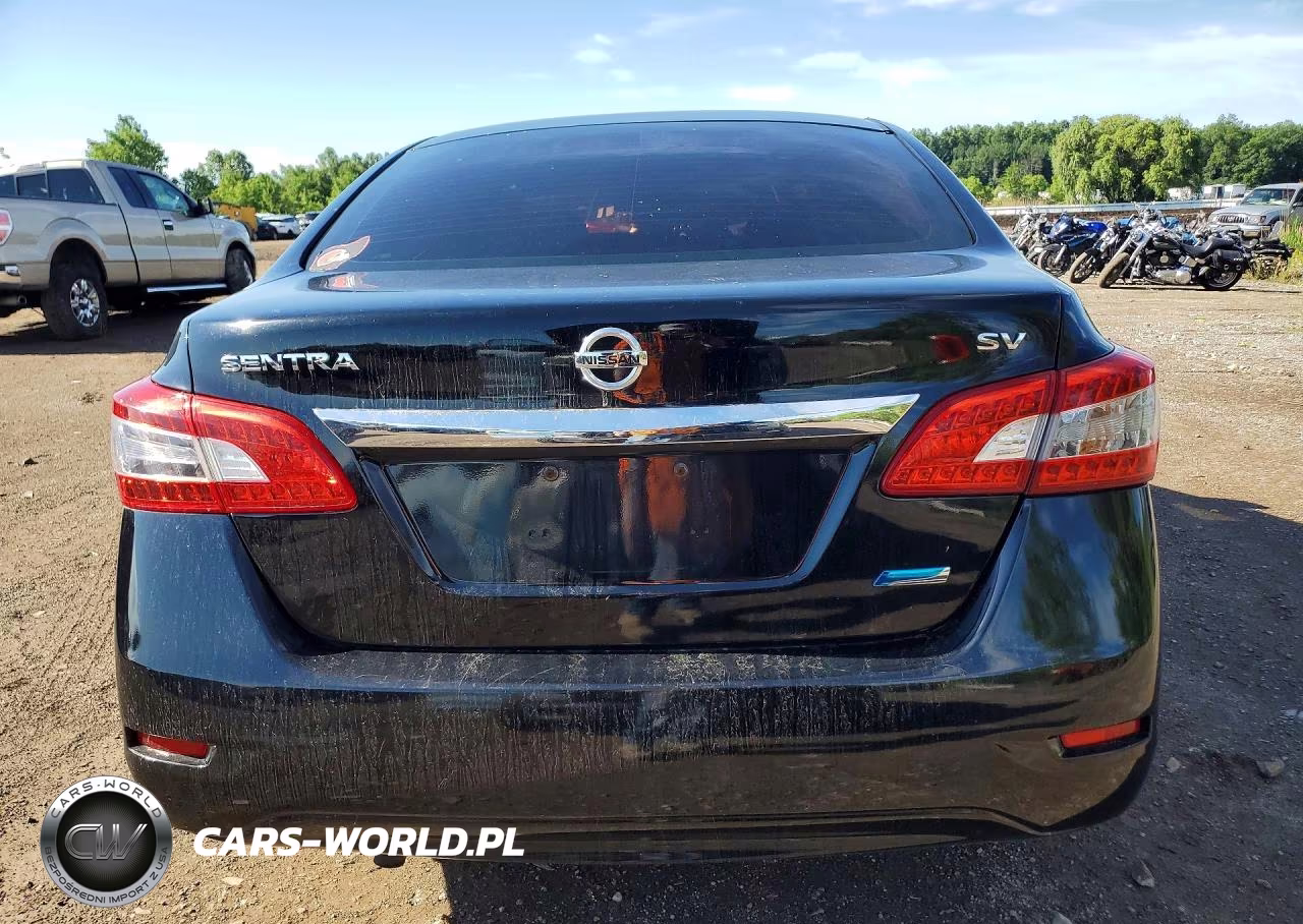 2014 Nissan Sentra Sv VIN:3N1AB7AP6EL674122 - 6