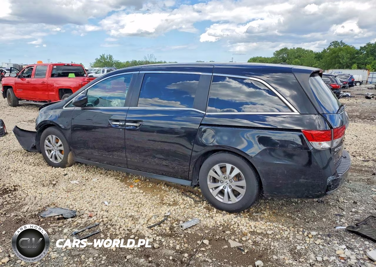 2017 Honda Odyssey Exl VIN:5FNRL5H67HB012051 - 2