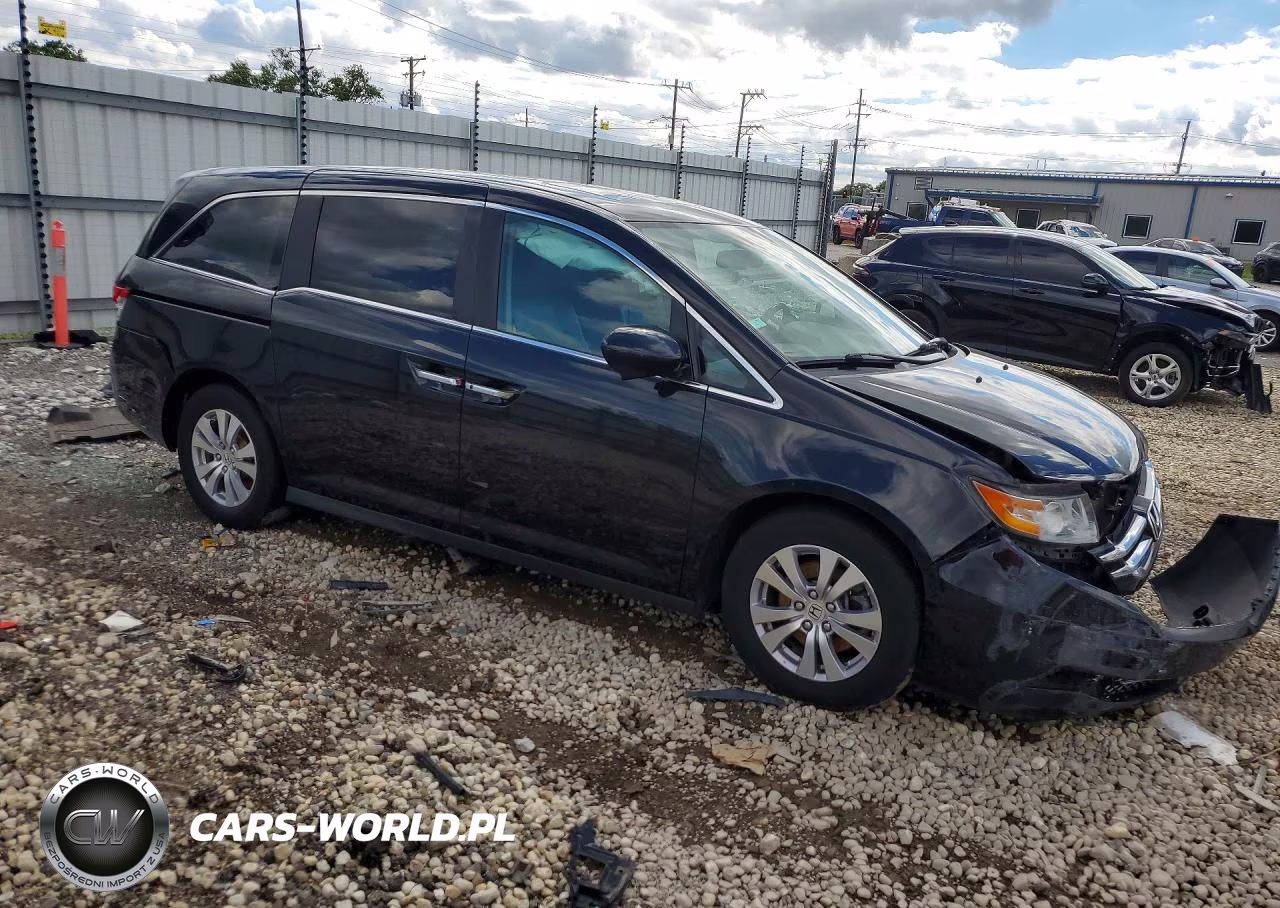 2017 Honda Odyssey Exl VIN:5FNRL5H67HB012051 - 4