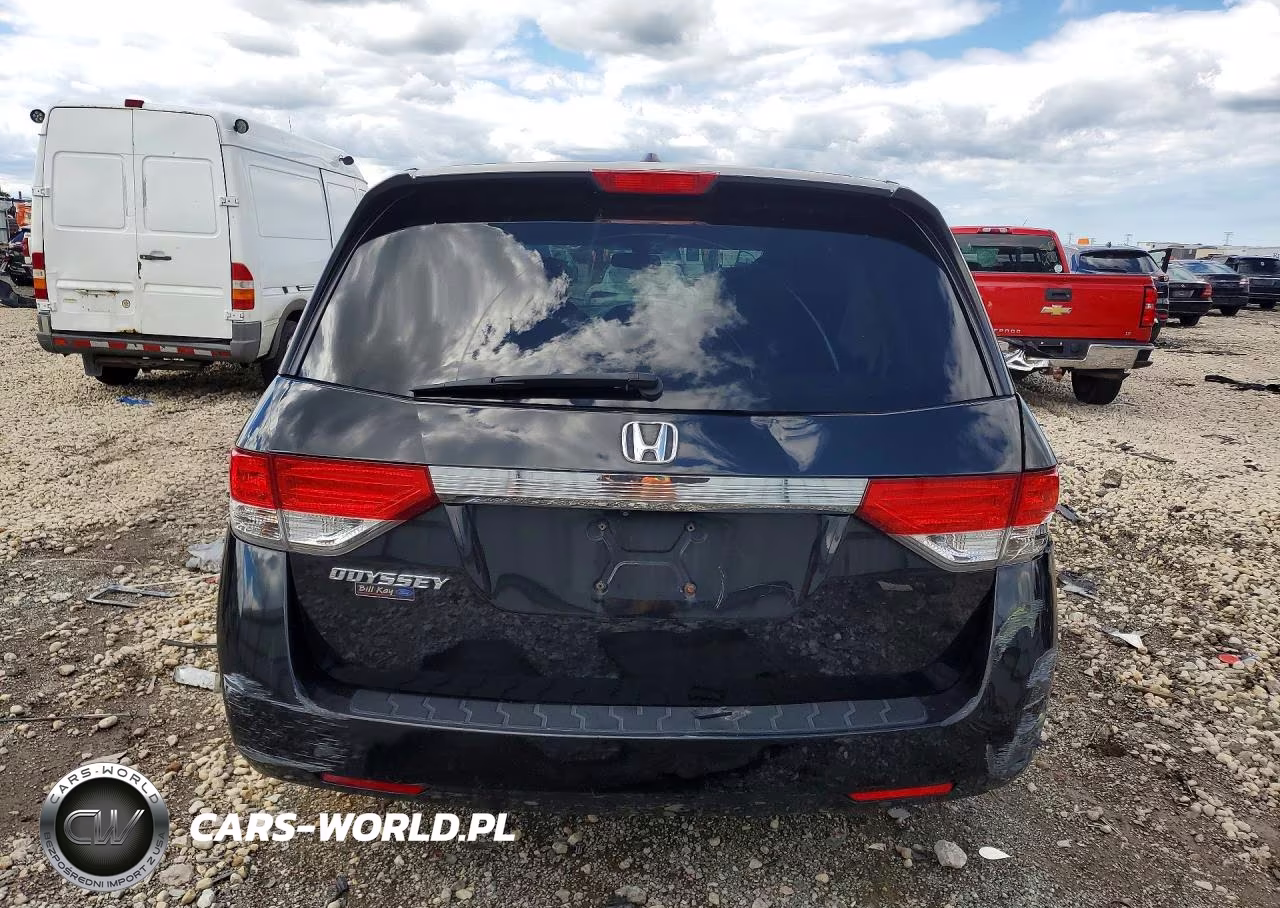 2017 Honda Odyssey Exl VIN:5FNRL5H67HB012051 - 6