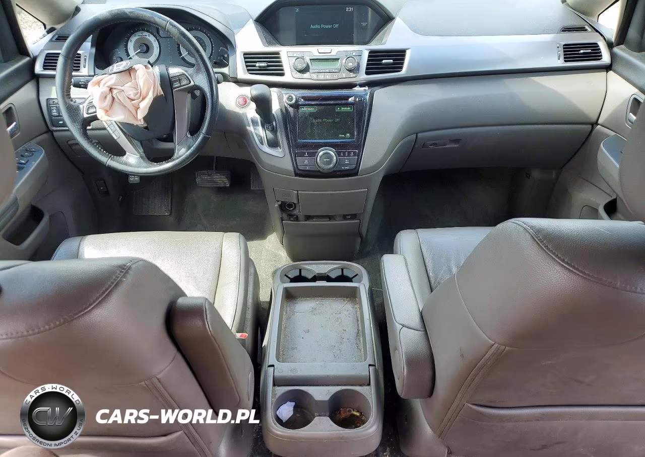 2017 Honda Odyssey Exl VIN:5FNRL5H67HB012051 - 8