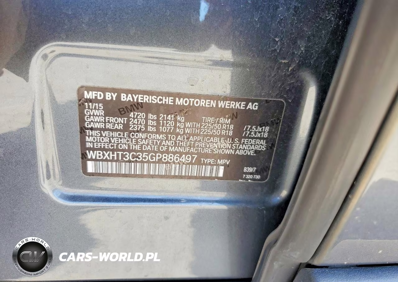 2016 BMW X1 xDrive28I VIN:WBXHT3C35GP886497 - 13