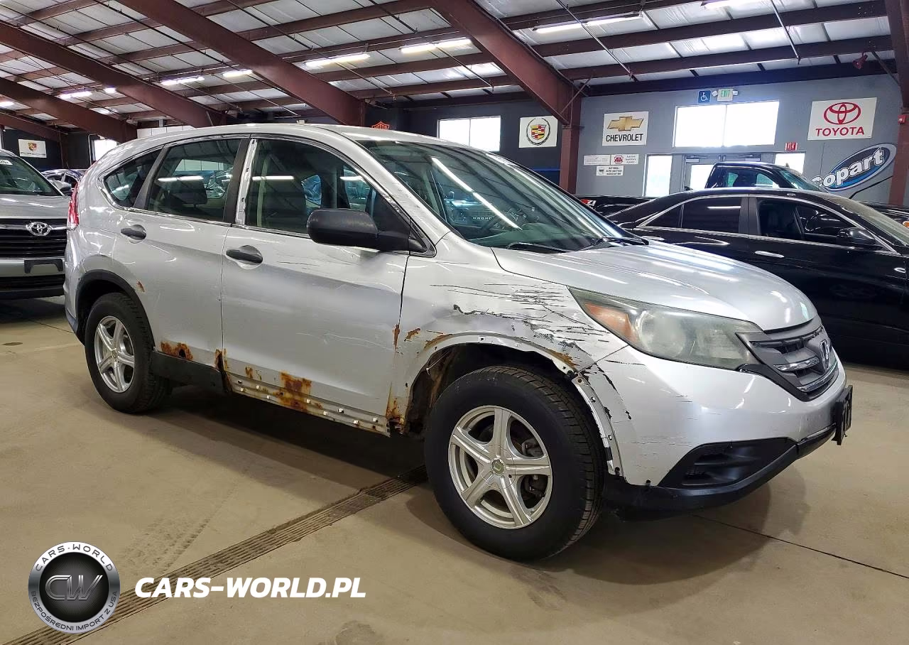2013 Honda Cr-V Lx VIN:2HKRM4H35DH643017 - 4