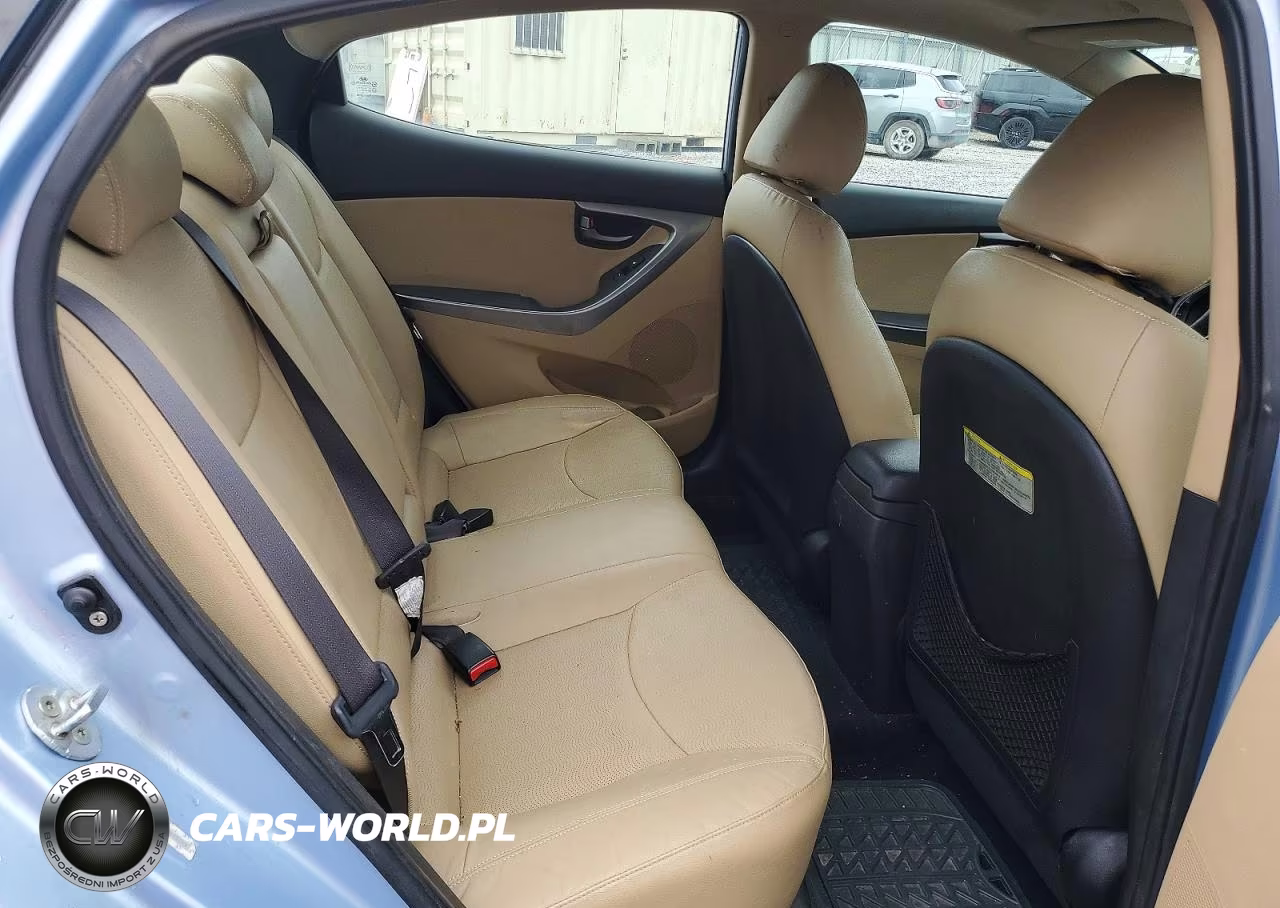 2013 Hyundai Elantra Limited VIN:KMHDH4AE8DU630709 - 10