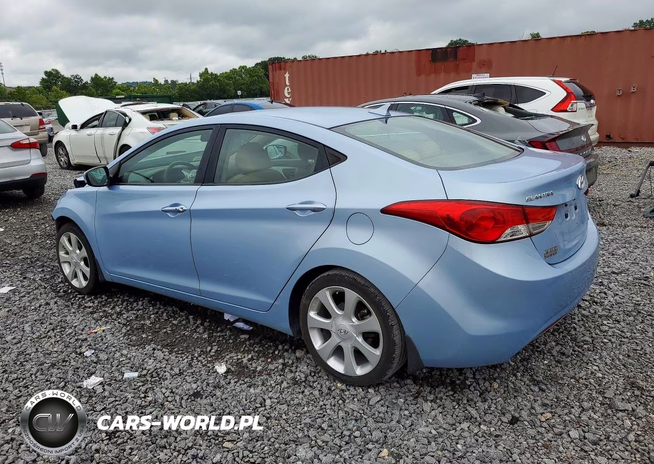 2013 Hyundai Elantra Limited VIN:KMHDH4AE8DU630709 - 2