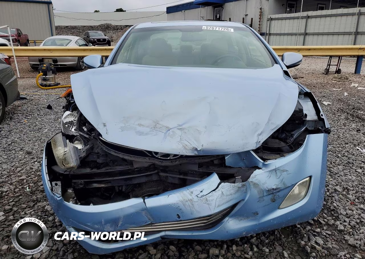 2013 Hyundai Elantra Limited VIN:KMHDH4AE8DU630709 - 5