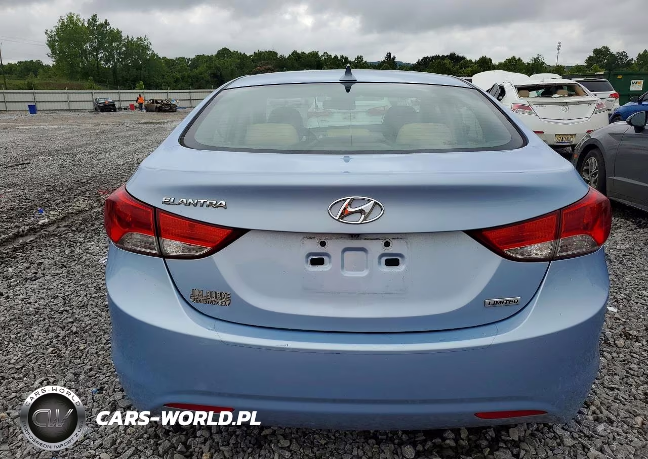 2013 Hyundai Elantra Limited VIN:KMHDH4AE8DU630709 - 6