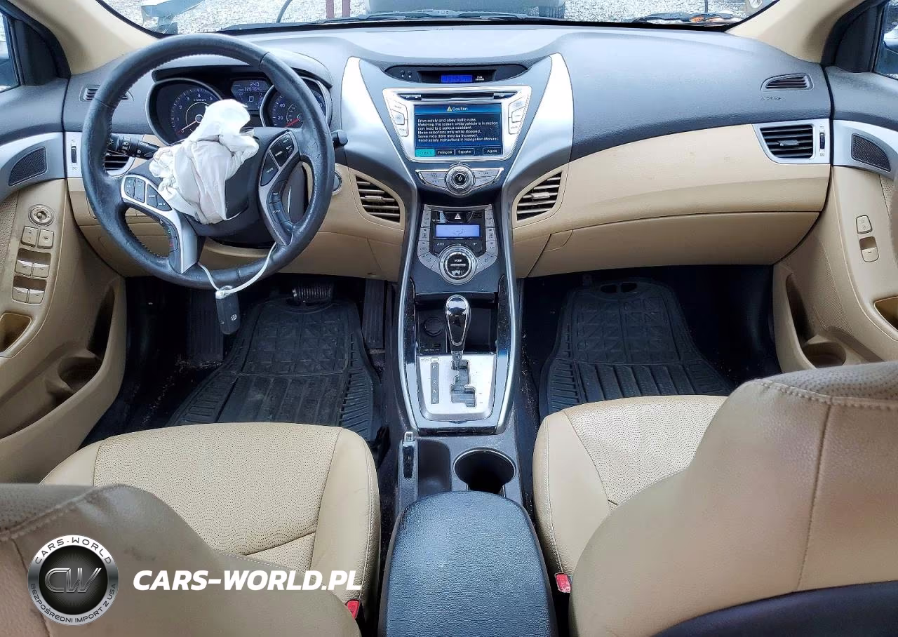 2013 Hyundai Elantra Limited VIN:KMHDH4AE8DU630709 - 8