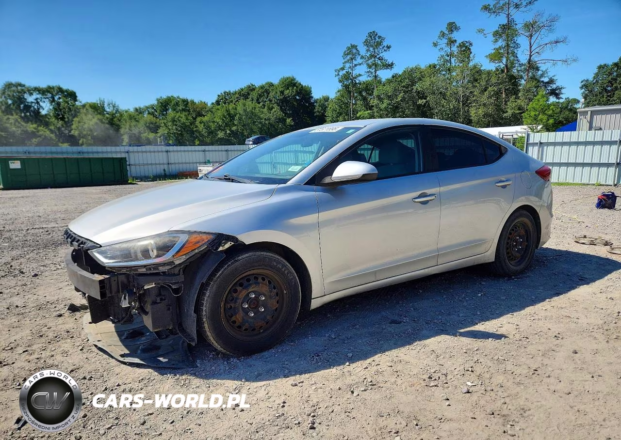2017 Hyundai Elantra Se VIN:5NPD74LF7HH069545 - 1
