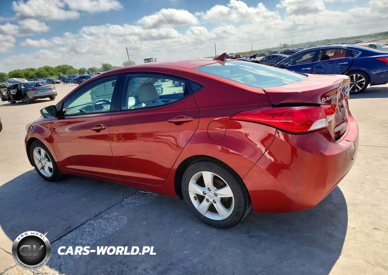 2011 Hyundai Elantra Gls VIN:KMHDH4AE3BU144581 - 2