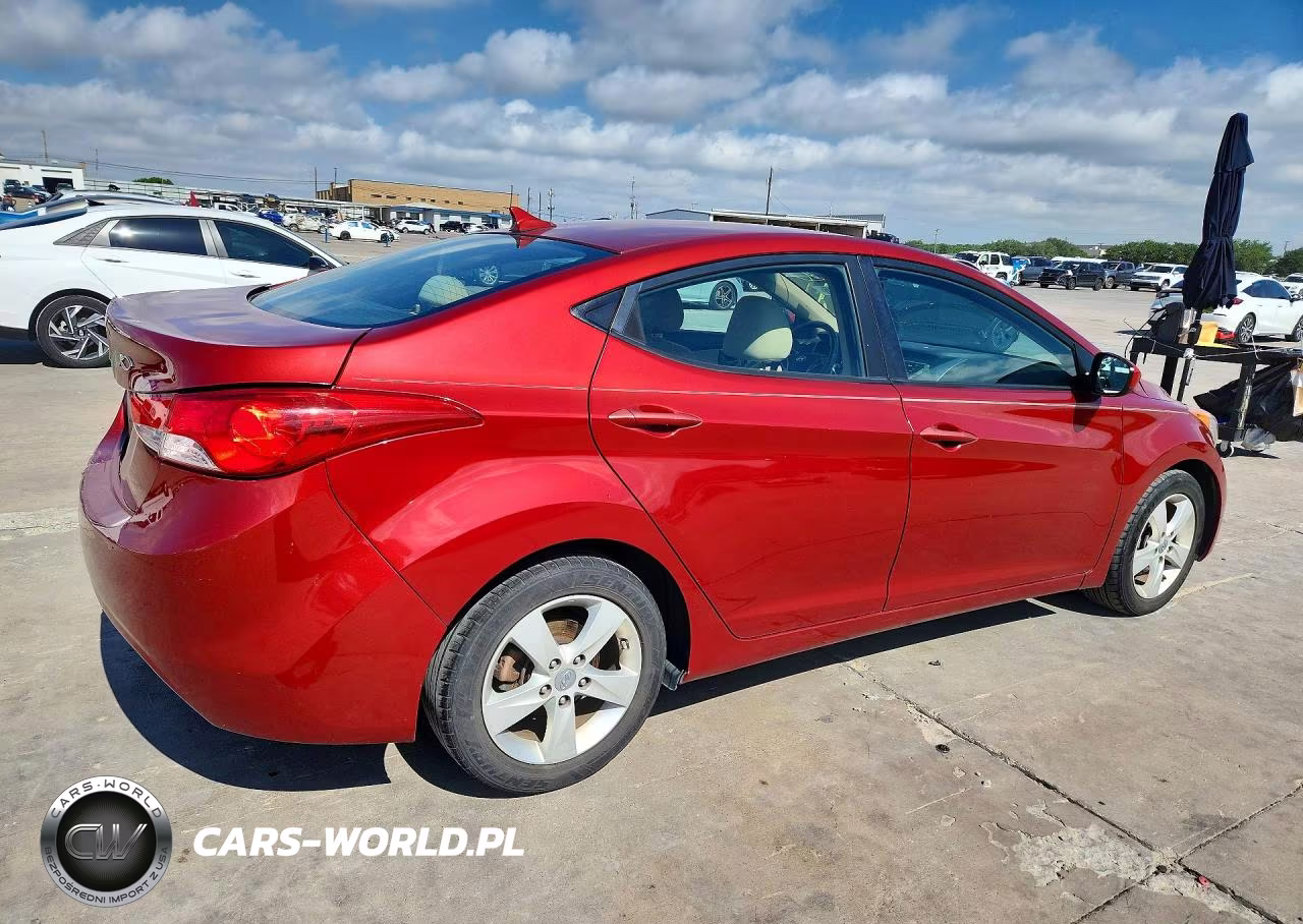 2011 Hyundai Elantra Gls VIN:KMHDH4AE3BU144581 - 3