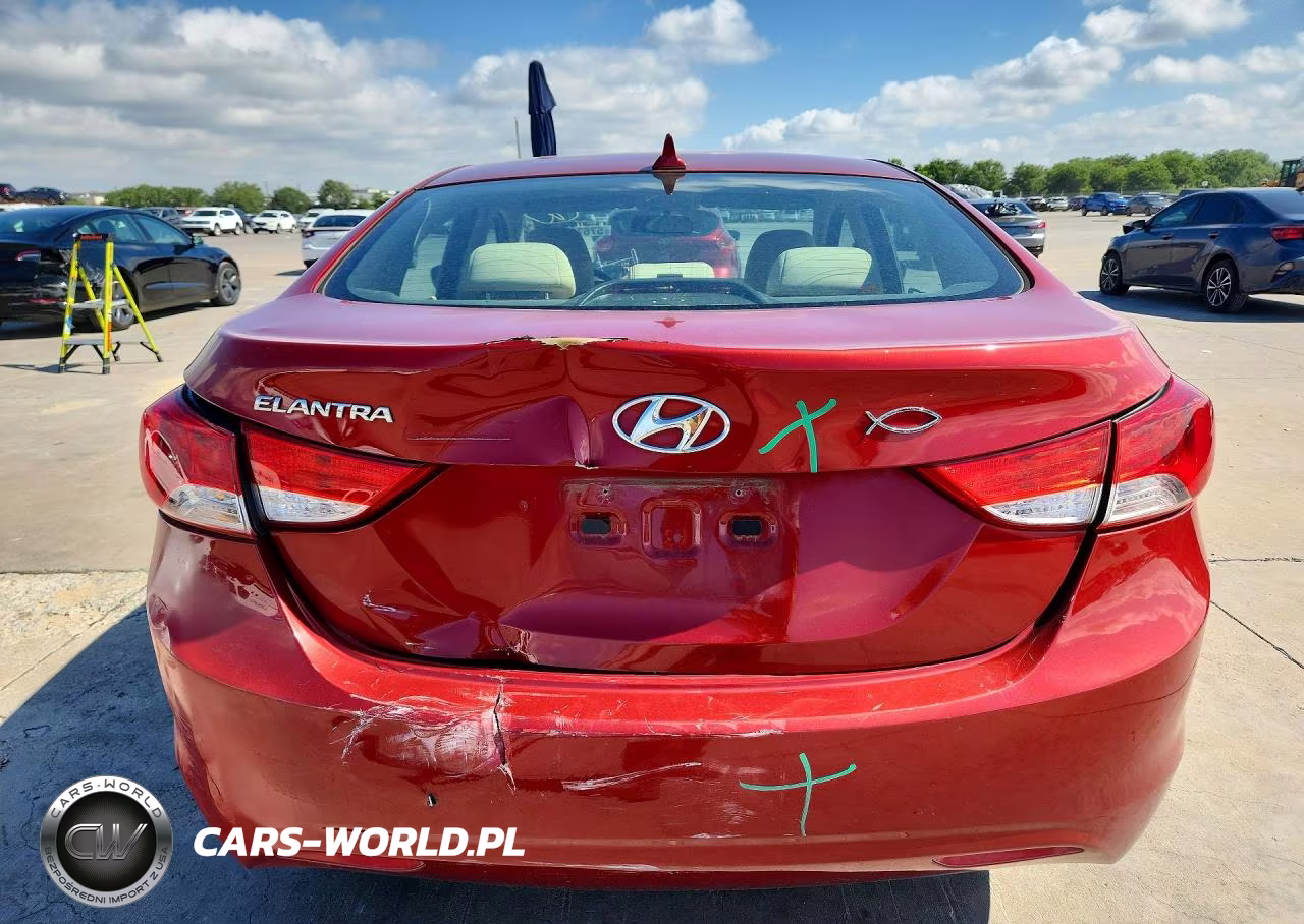 2011 Hyundai Elantra Gls VIN:KMHDH4AE3BU144581 - 6
