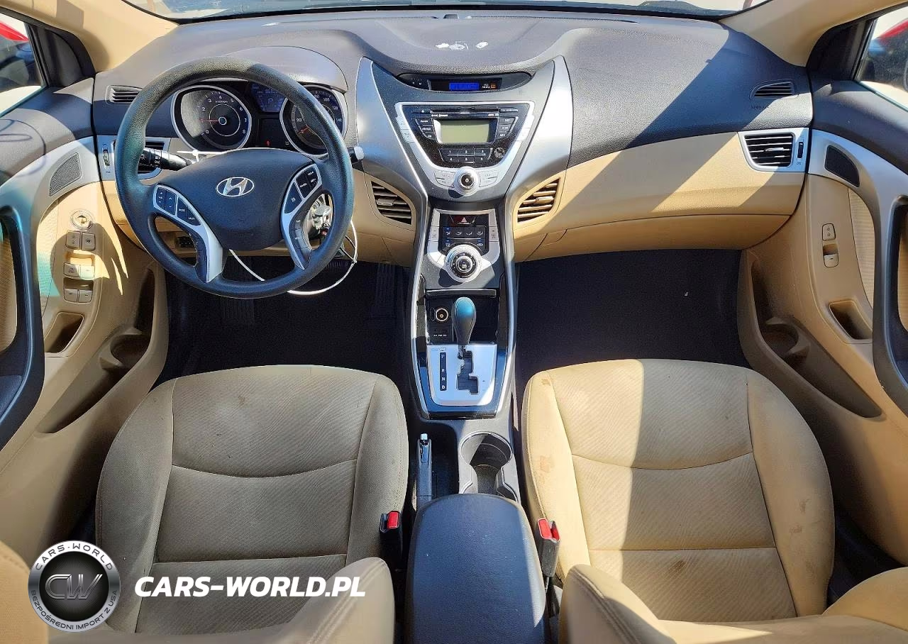 2011 Hyundai Elantra Gls VIN:KMHDH4AE3BU144581 - 8