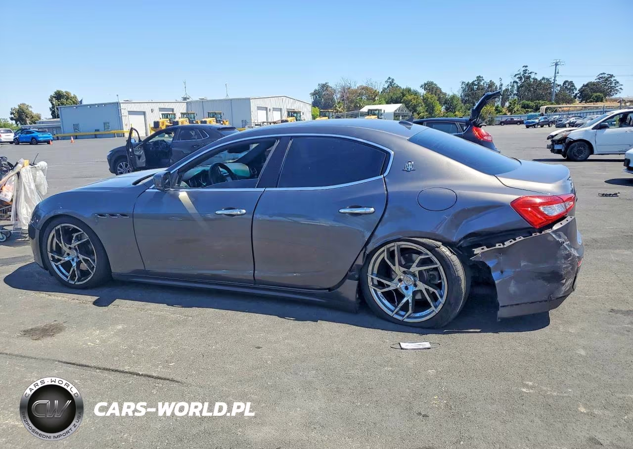 2016 Maserati Ghibli VIN:ZAM57XSA2G1175737 - 2