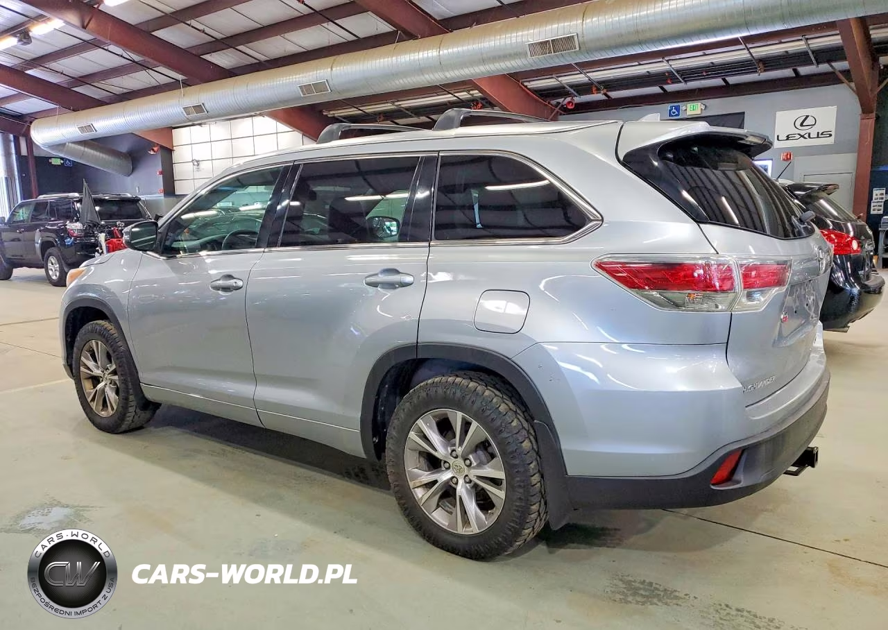 2014 Toyota Highlander Xle VIN:5TDJKRFH1ES067839 - 2