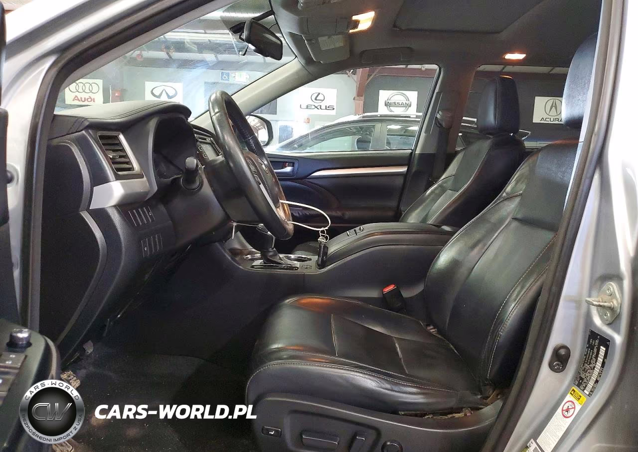 2014 Toyota Highlander Xle VIN:5TDJKRFH1ES067839 - 7