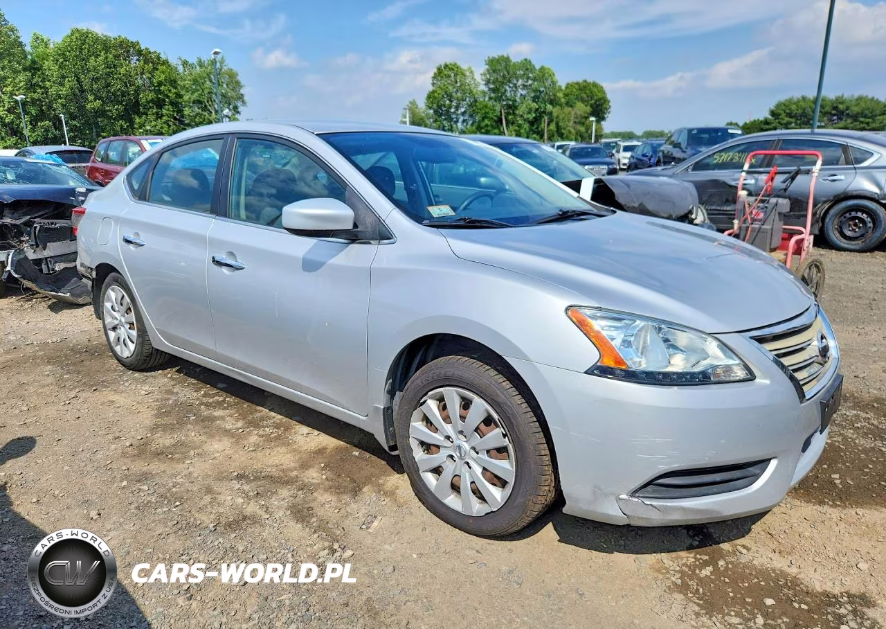 2013 NISSAN SENTRA SV VIN:3N1AB7AP6DL724192 - 4