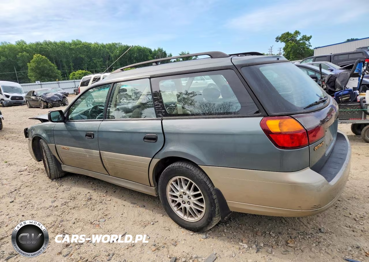 2001 Subaru Legacy Outback VIN:4S3BH665417659697 - 2