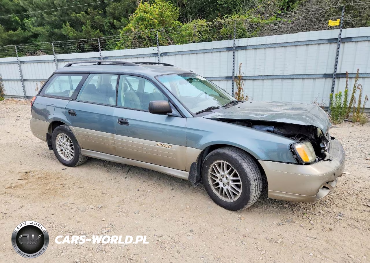 2001 Subaru Legacy Outback VIN:4S3BH665417659697 - 4