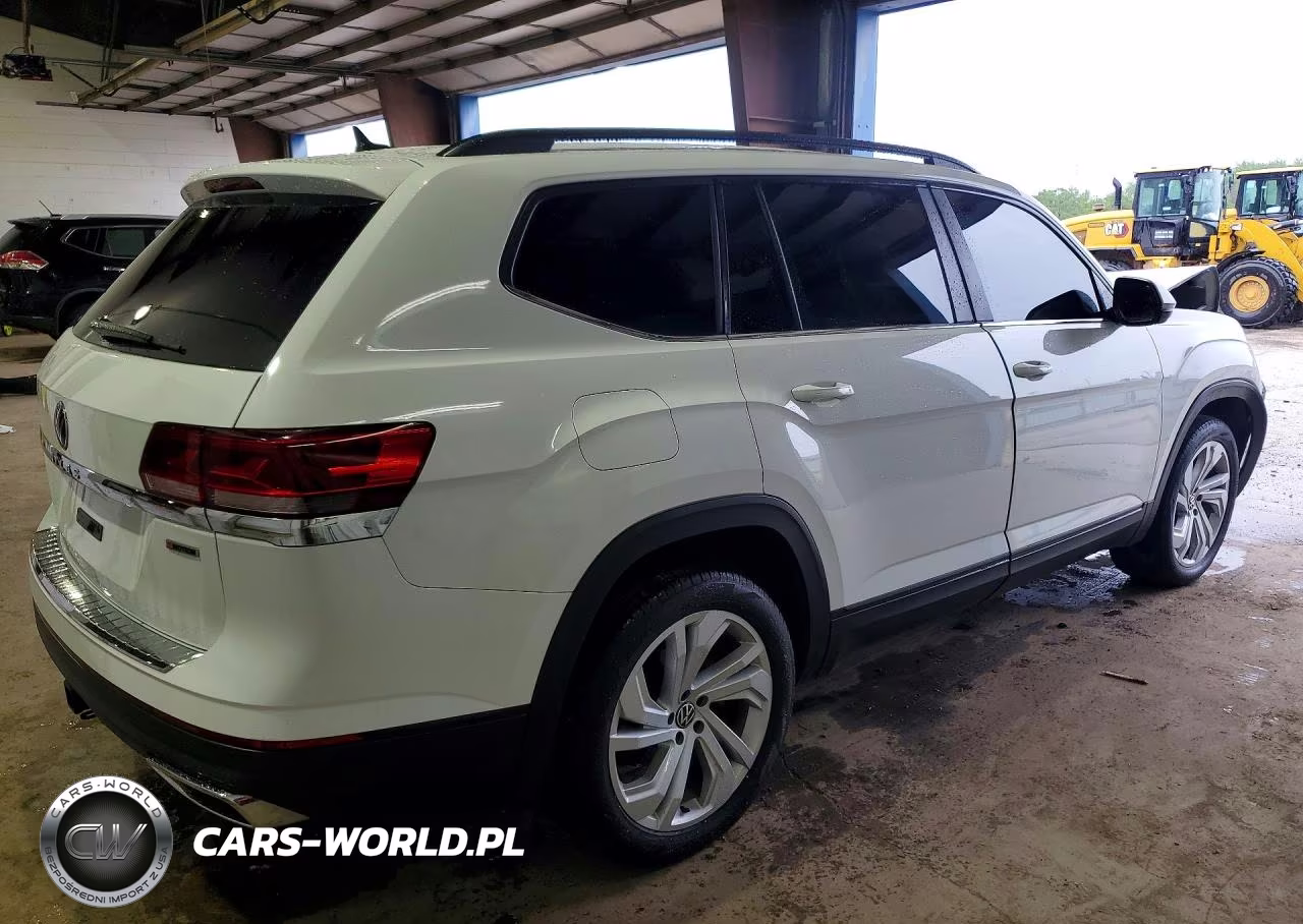 2021 Volkswagen Atlas Se VIN:1V2HR2CA3MC562874 - 3