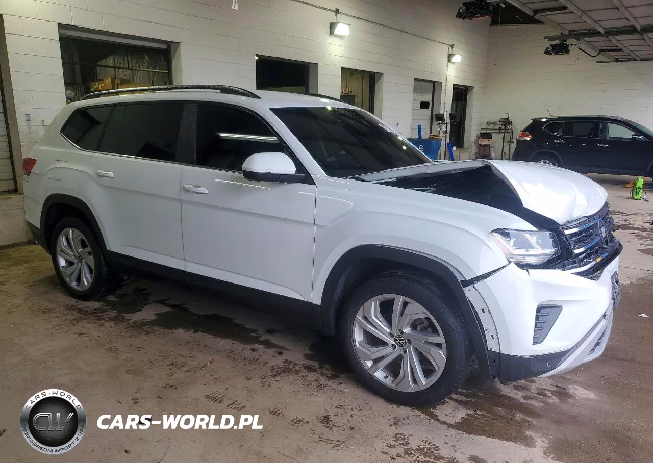 2021 Volkswagen Atlas Se VIN:1V2HR2CA3MC562874 - 4