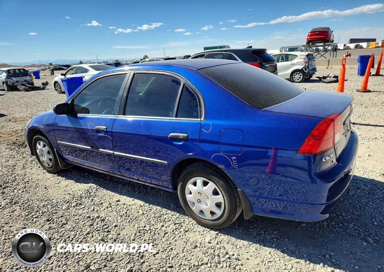 2005 Honda Civic Dx Vp VIN:1HGES16375L013181 - 2