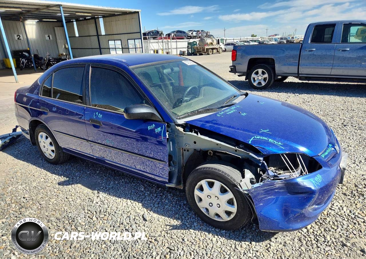 2005 Honda Civic Dx Vp VIN:1HGES16375L013181 - 4