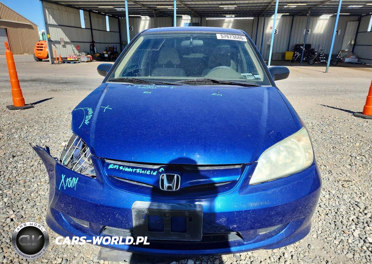 2005 Honda Civic Dx Vp VIN:1HGES16375L013181 - 5
