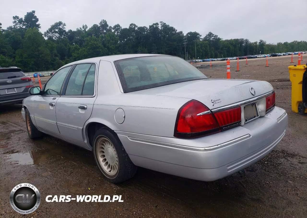 2000 Mercury Grand Marquis Ls VIN:2MEFM75W7YX694802 - 2