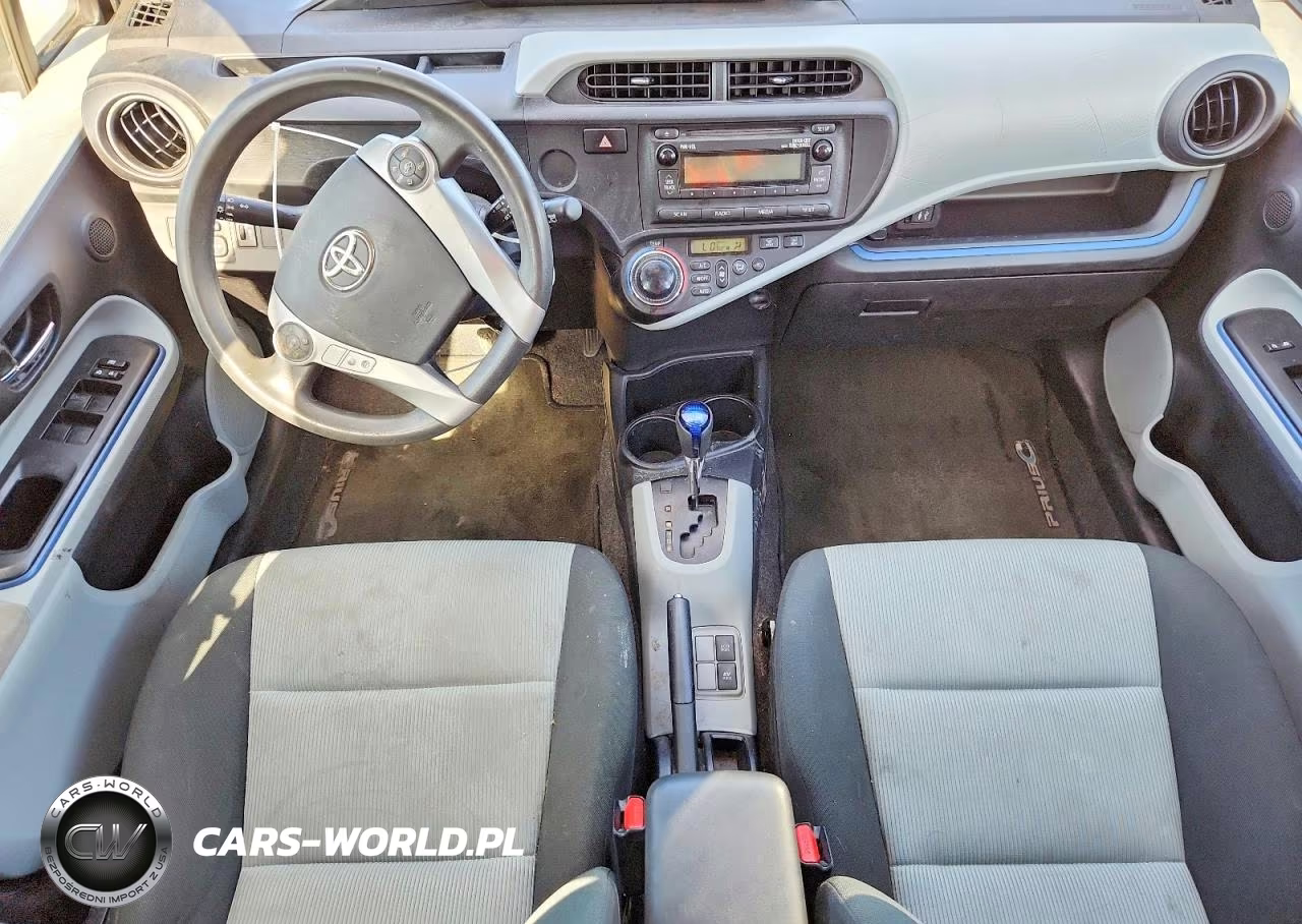2012 Toyota Prius C Two VIN:JTDKDTB37C1509409 - 8
