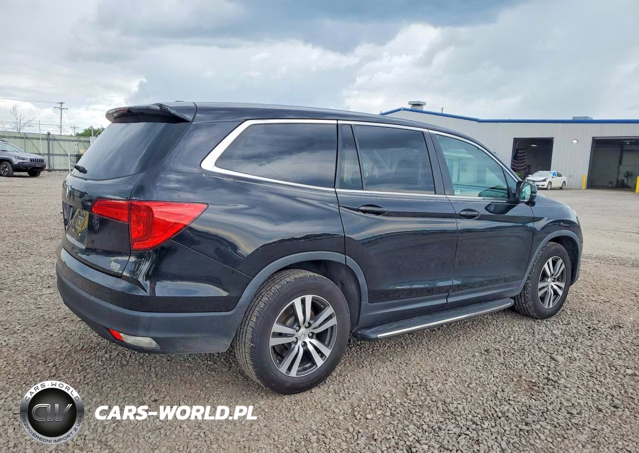 2017 Honda Pilot Exl VIN:5FNYF5H52HB006992 - 3
