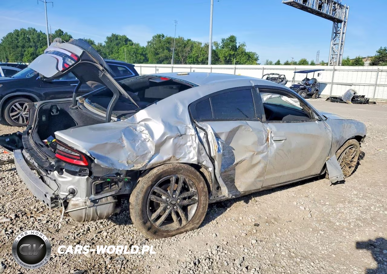 2019 Dodge Charger Sxt VIN:2C3CDXJG2KH743445 - 3