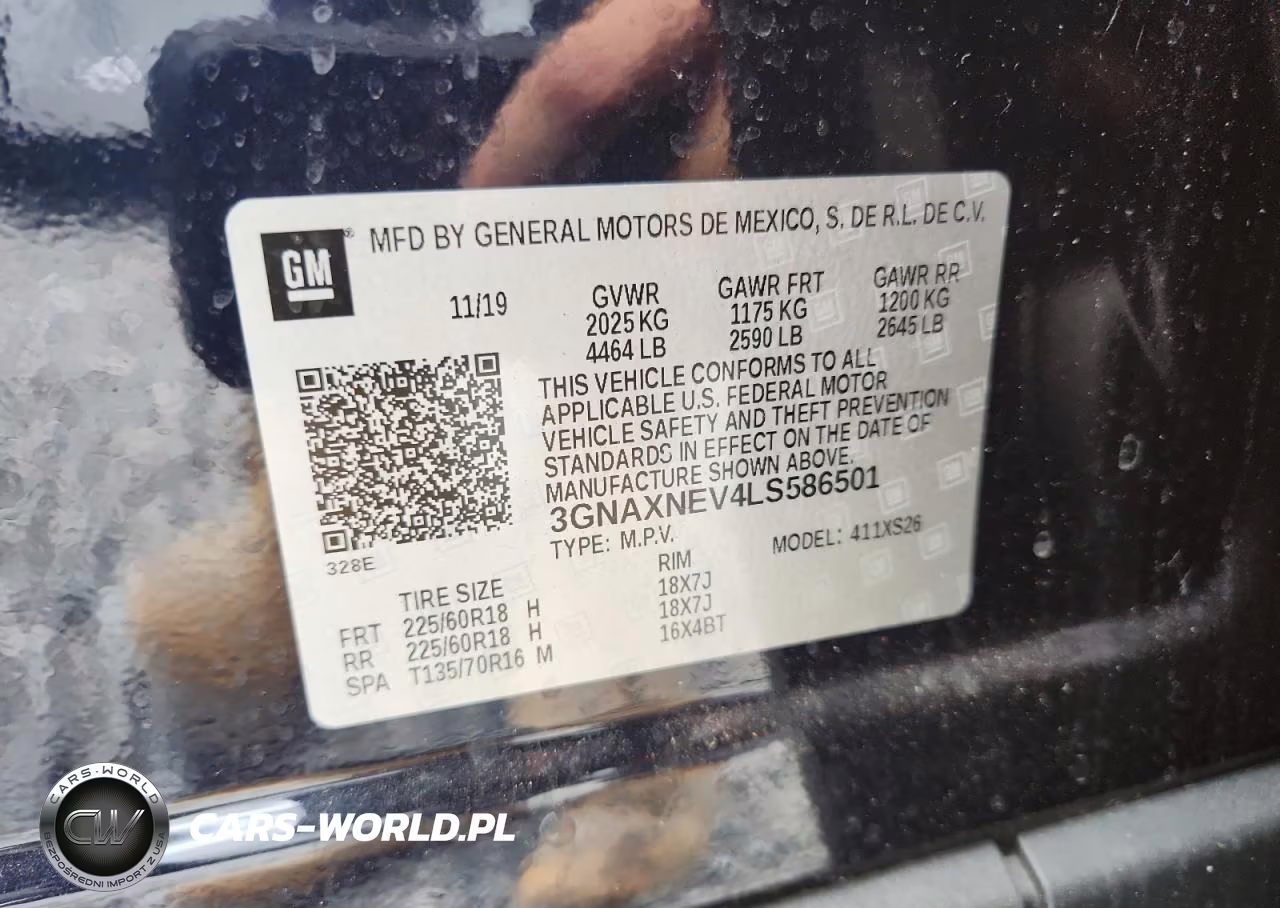 2020 Chevrolet Equinox Premier VIN:3GNAXNEV4LS586501 - 13