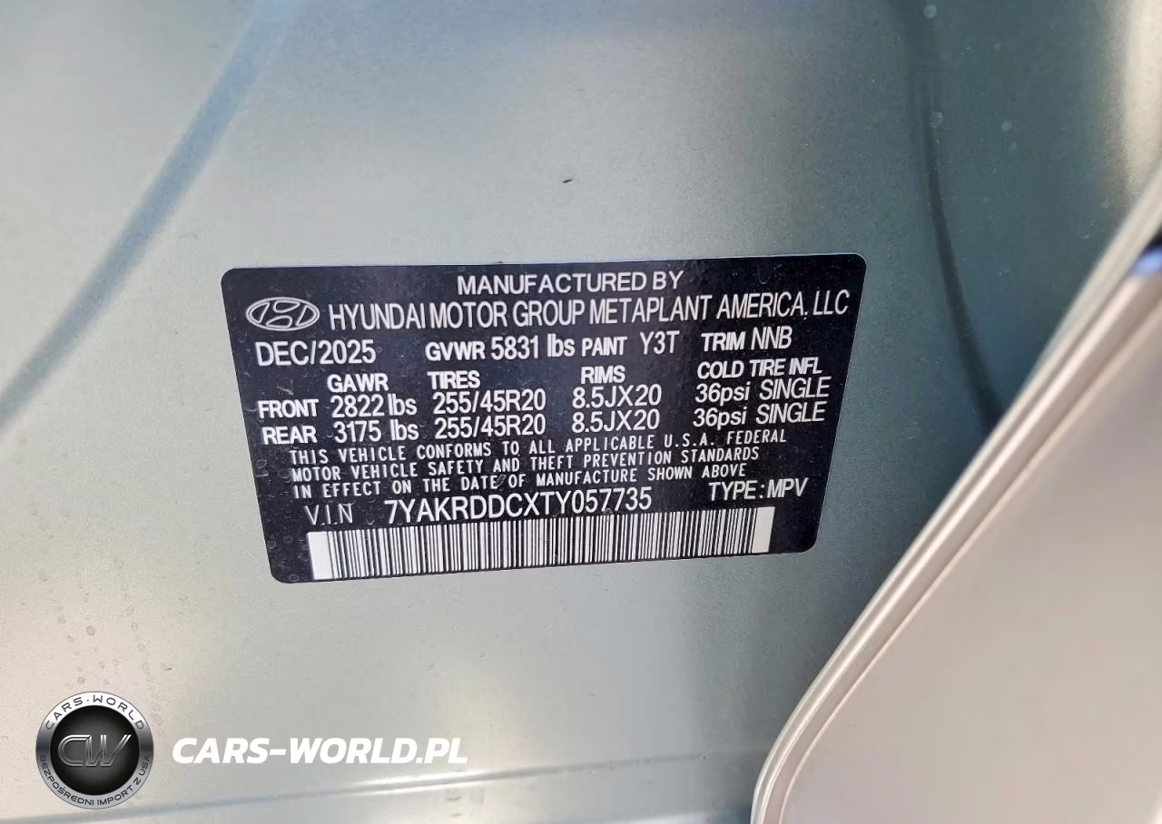 2026 Hyundai Ioniq 5 Limited VIN:7YAKRDDCXTY057735 - 12