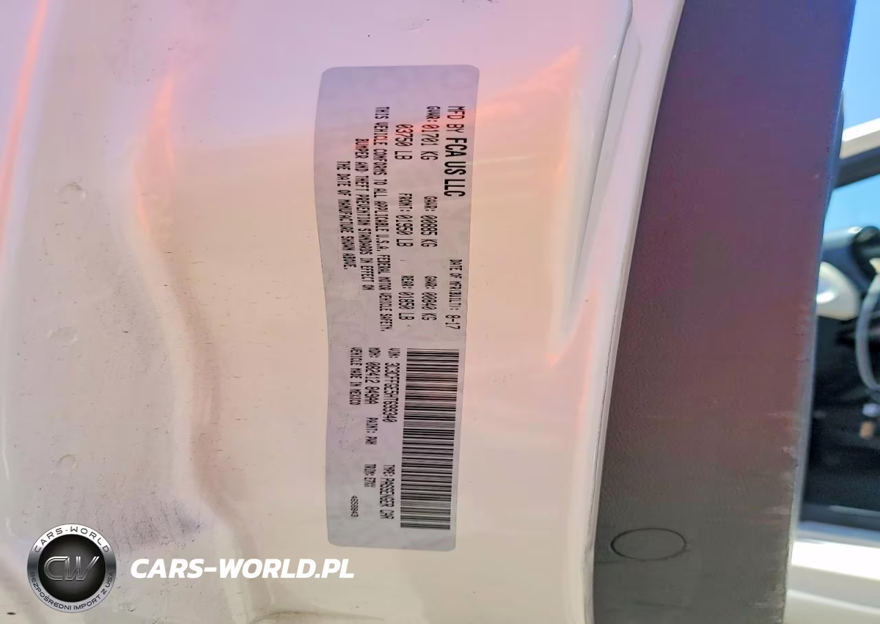 2017 Fiat 500 Electric VIN:3C3CFFGE5HT699340 - 12