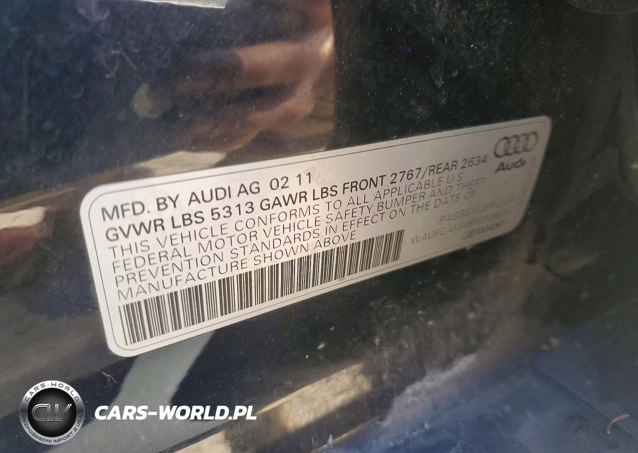 2011 Audi A6 VIN:WAUFGAFB6BN059934 - 12