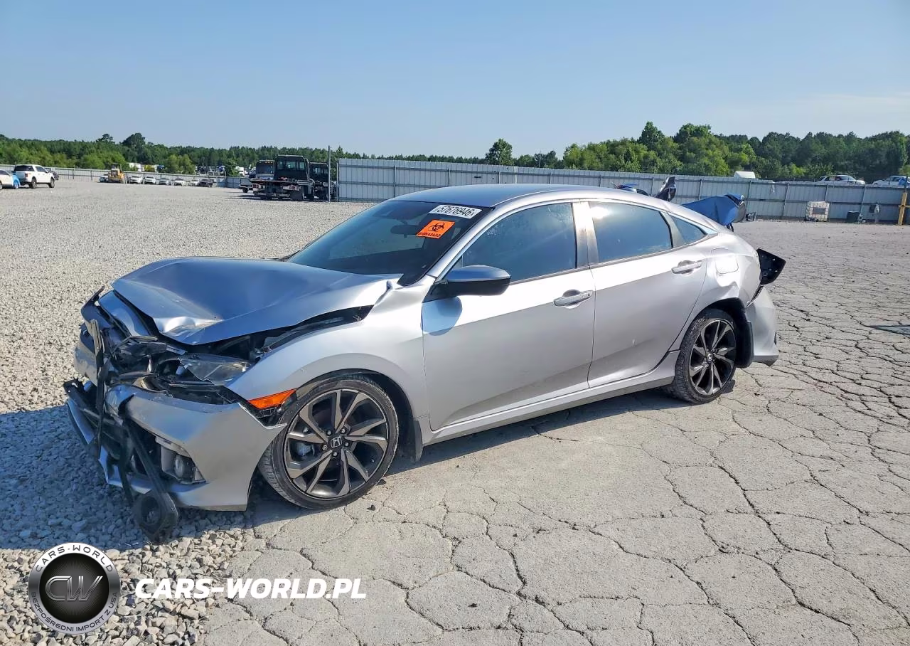 2021 Honda Civic Sport VIN:2HGFC2F89MH519545 - 1