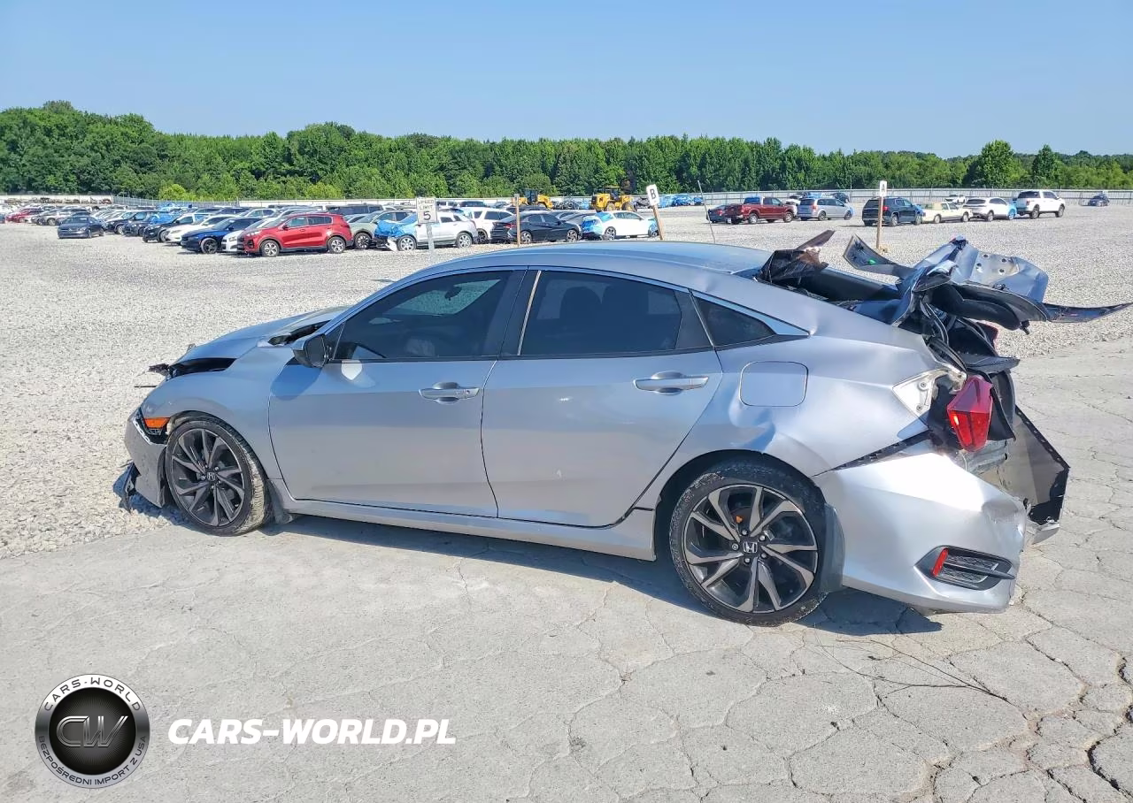2021 Honda Civic Sport VIN:2HGFC2F89MH519545 - 2