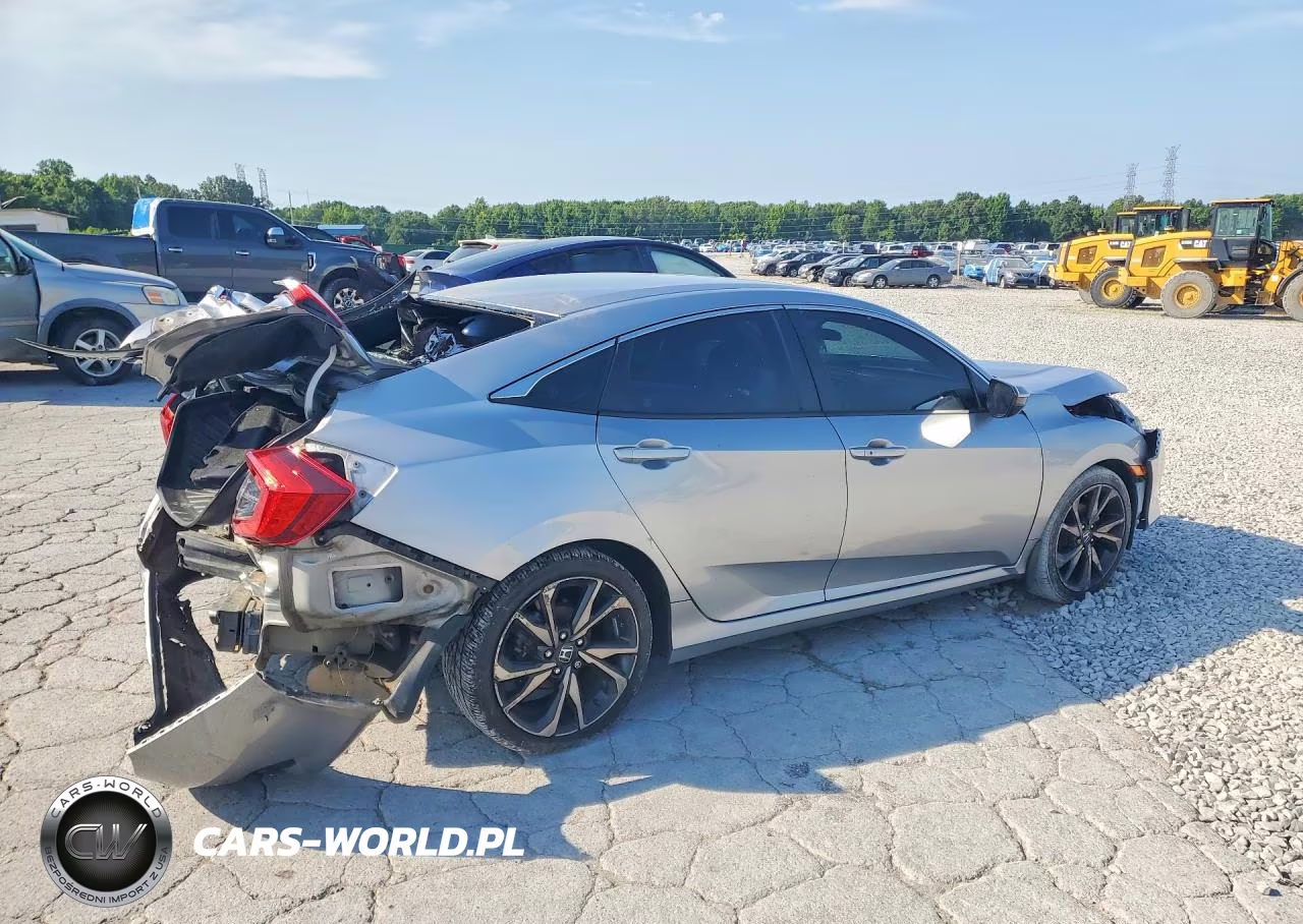 2021 Honda Civic Sport VIN:2HGFC2F89MH519545 - 3