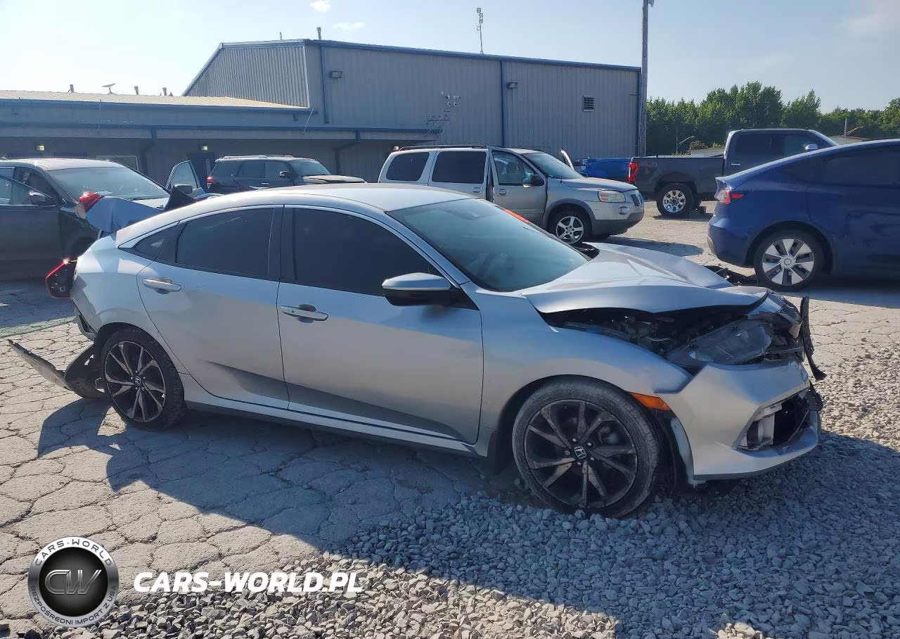2021 Honda Civic Sport VIN:2HGFC2F89MH519545 - 4
